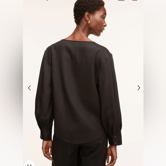 Rebecca Taylor Drawstring Blouse - Picture 3 of 3